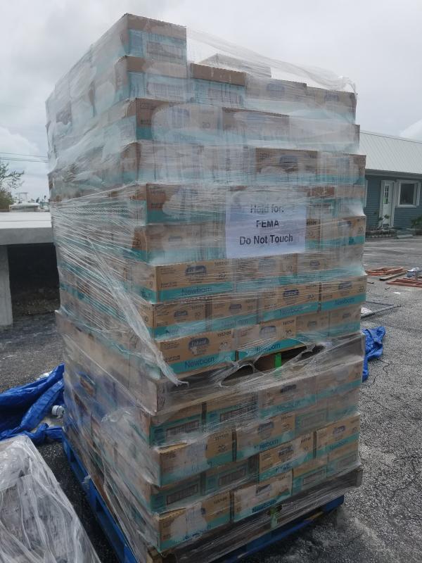 FEMA-provided baby formula, and much more, was also distributed by Healthy Start to ensure that infants and toddlers were safe and healthy after Irma. UWFK support allowed for storage of these critical items.